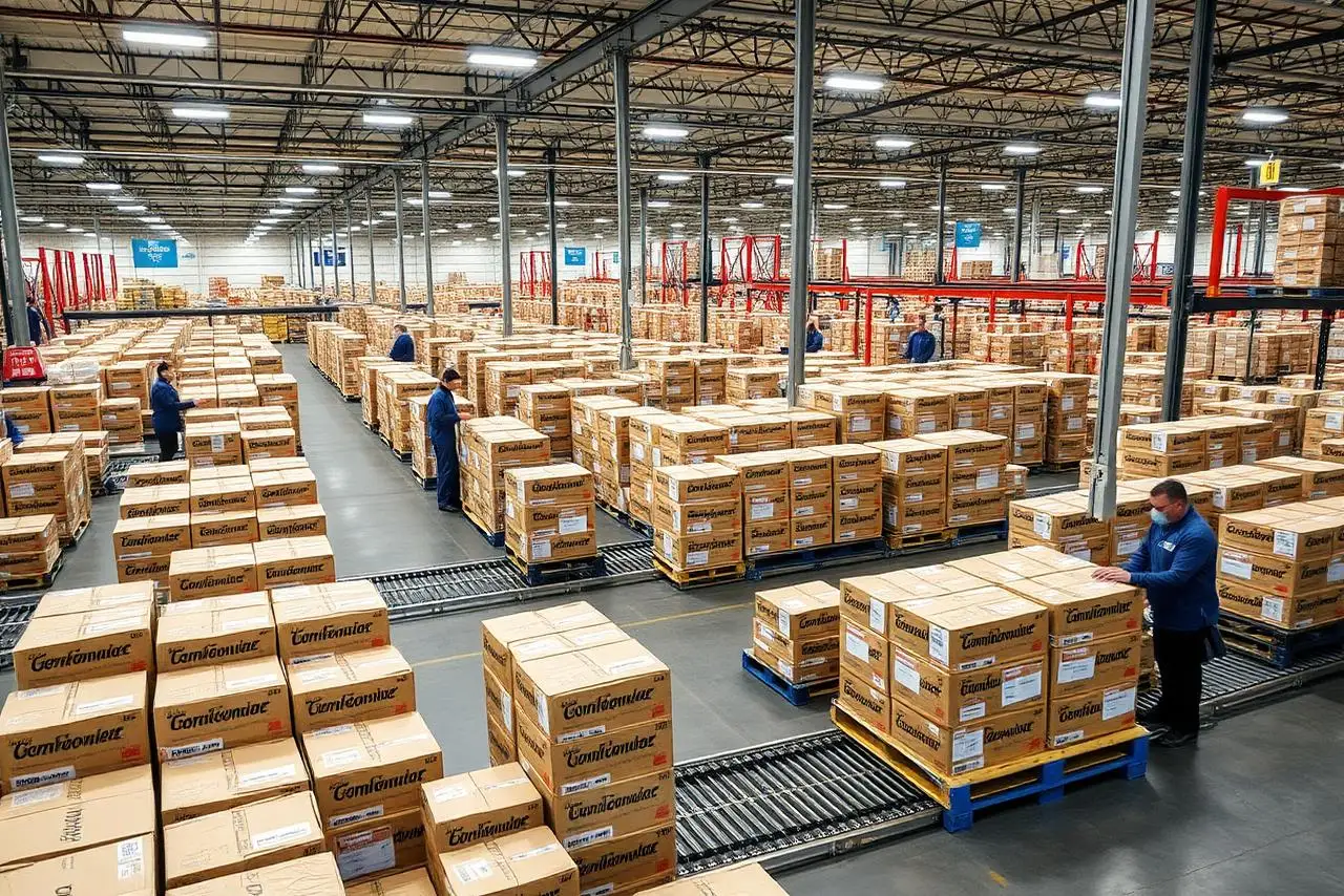 Store-ready distribution and national retail rollout fulfillment