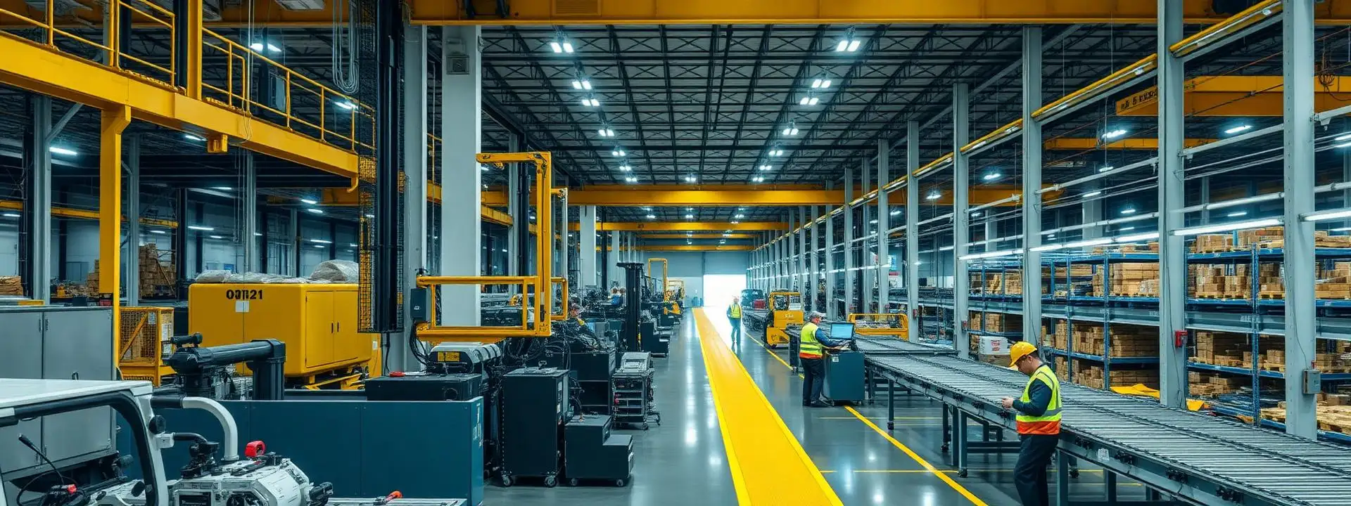 Industrial logistics operations serving multiple industries