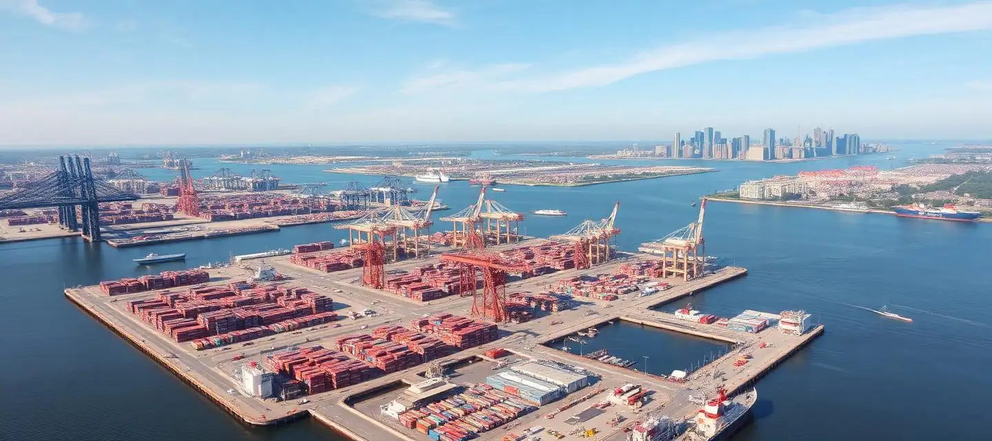 Logistics operations in New York, NY