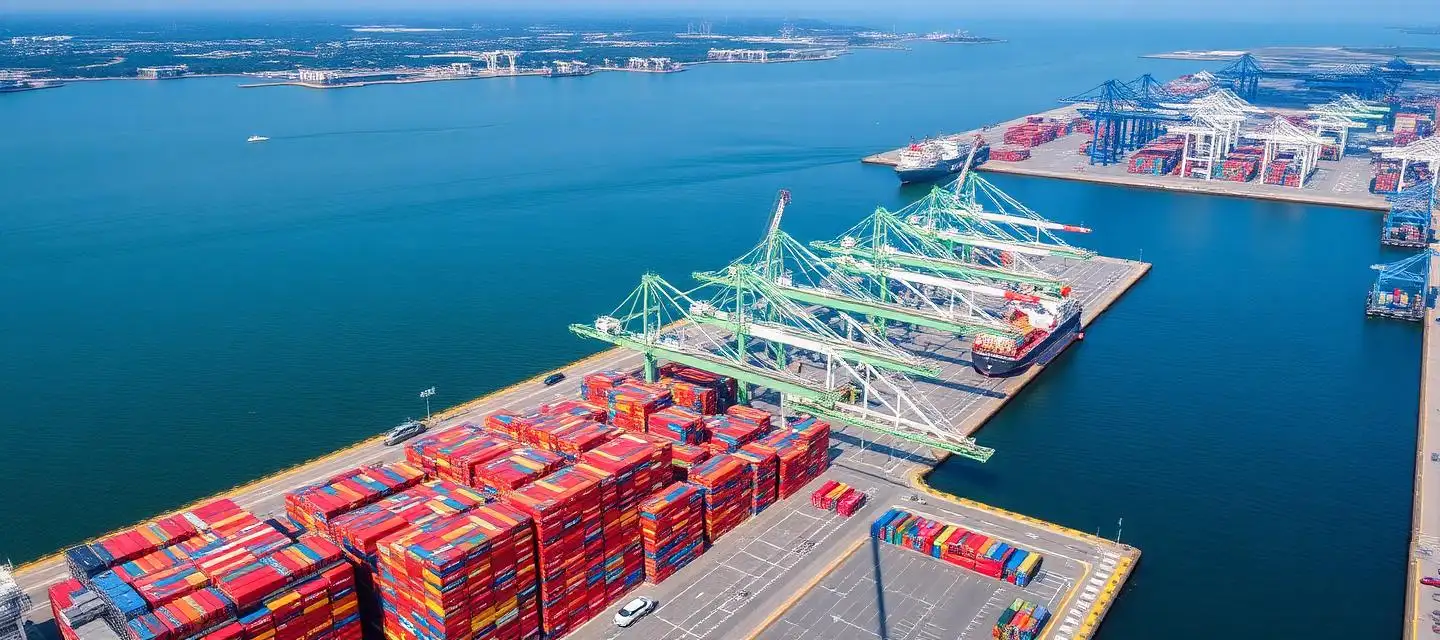 Logistics operations in Savannah, GA